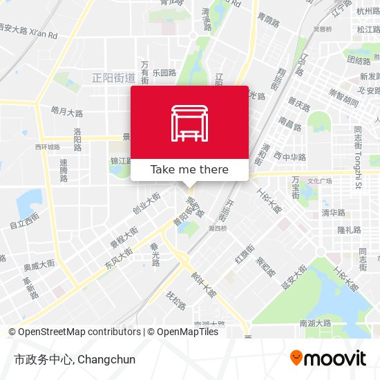 市政务中心 map