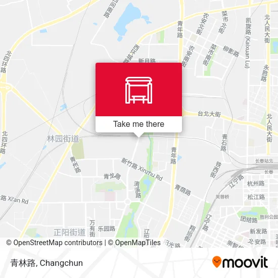 青林路 map