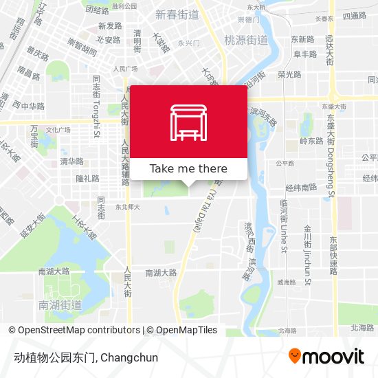 动植物公园东门 map