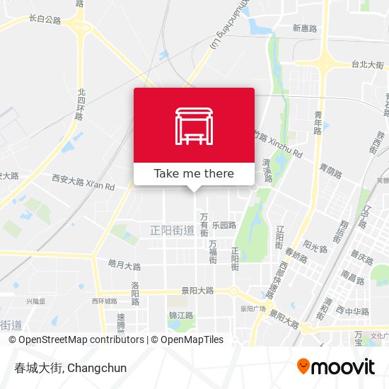 春城大街 map