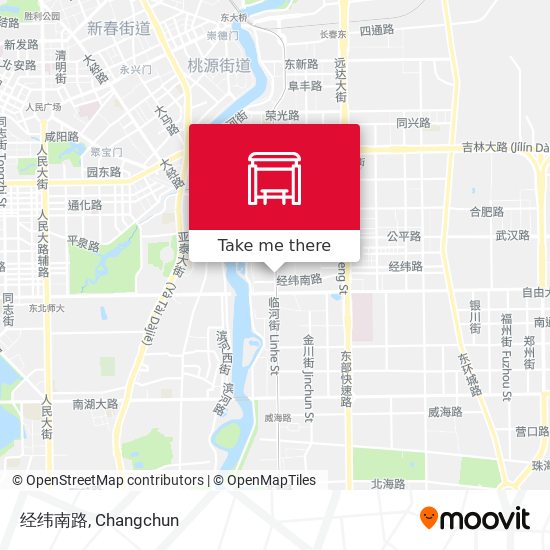 经纬南路 map