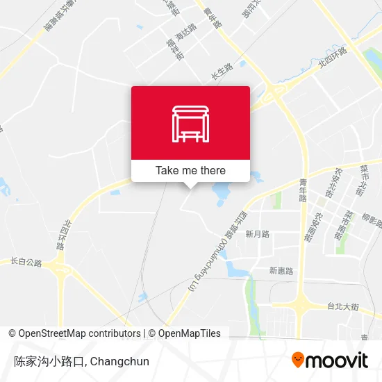 陈家沟小路口 map