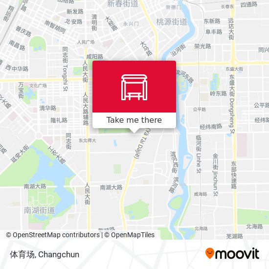 体育场 map