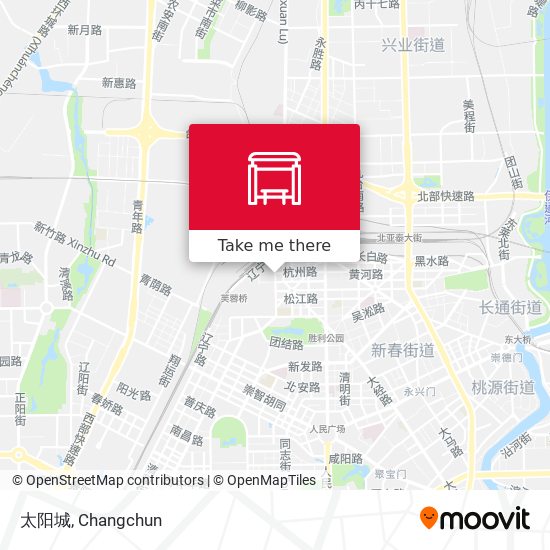 太阳城 map