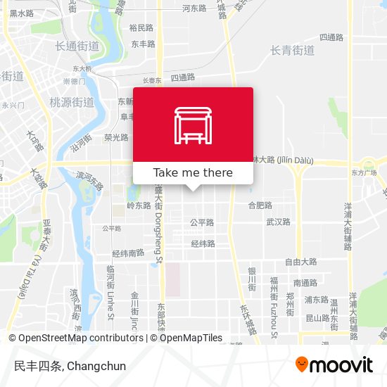 民丰四条 map
