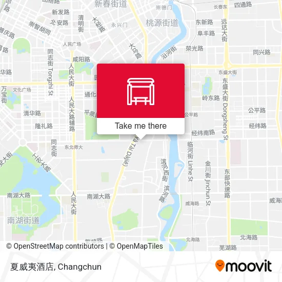 夏威夷酒店 map