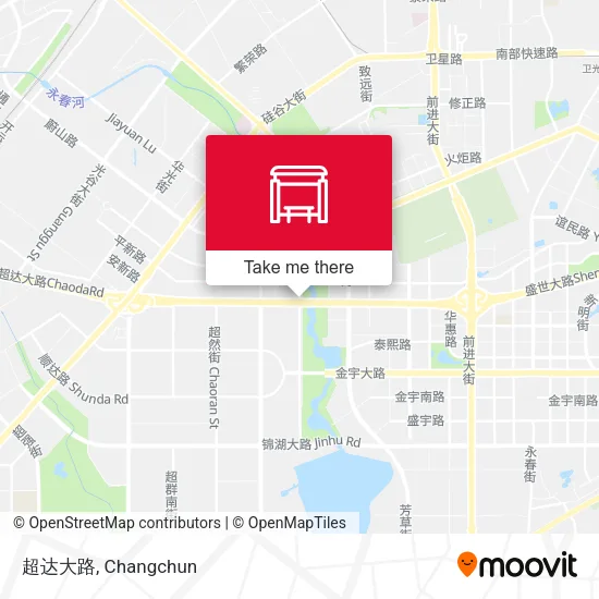 超达大路 map