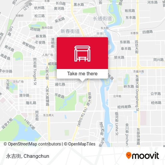 永吉街 map