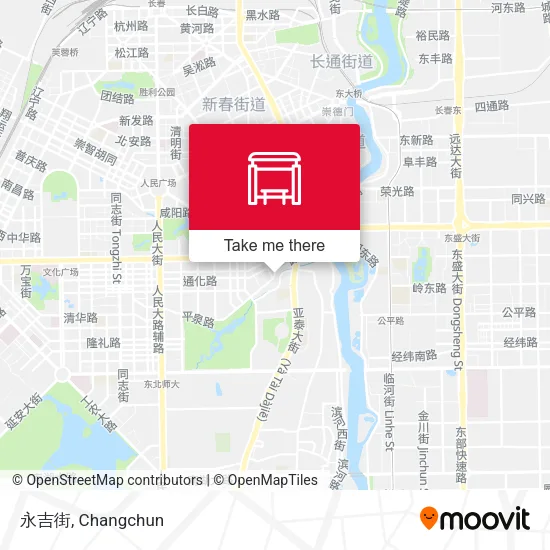 永吉街 map