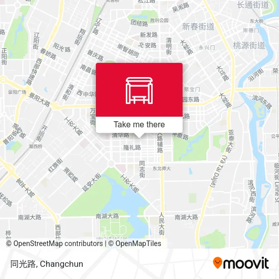 同光路 map