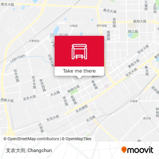 支农大街 map