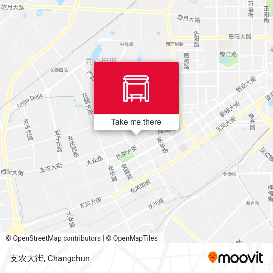 支农大街 map