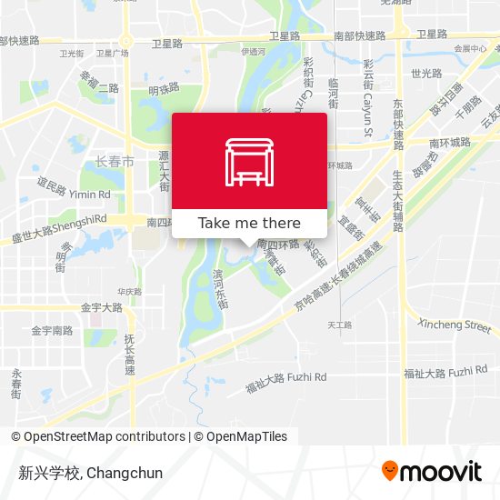 新兴学校 map