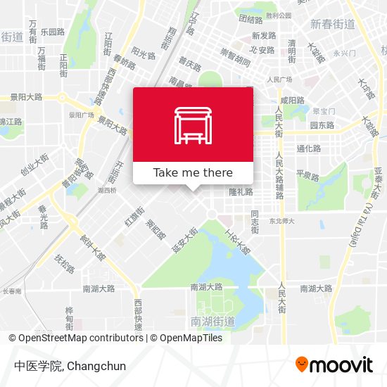 中医学院 map