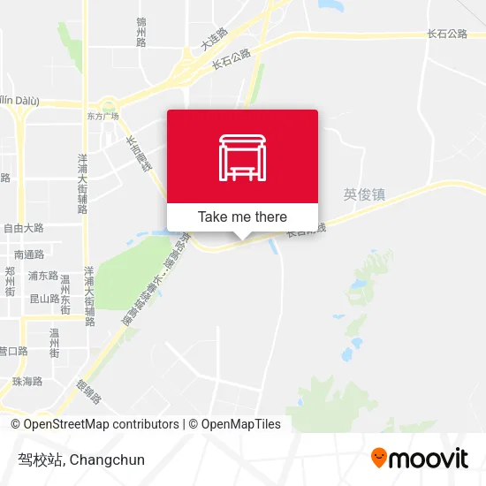 驾校站 map