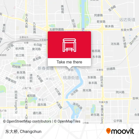 东大桥 map