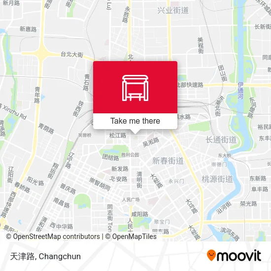 天津路 map