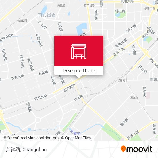 奔驰路 map