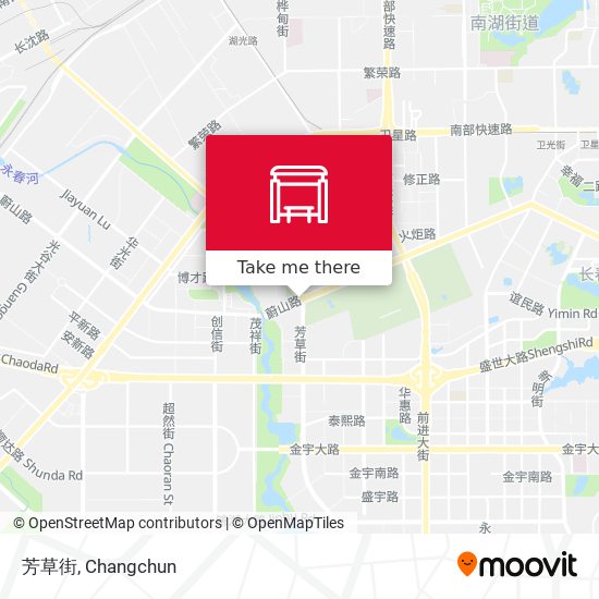 芳草街 map
