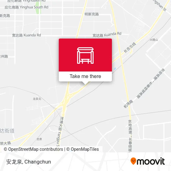 安龙泉 map