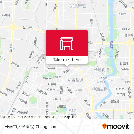 长春市人民医院 map