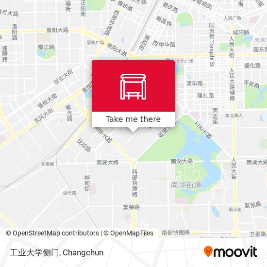 工业大学侧门 map