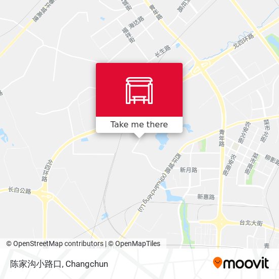 陈家沟小路口 map