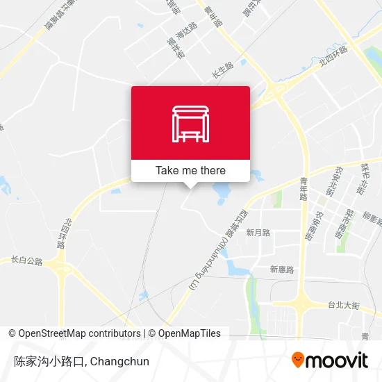 陈家沟小路口 map