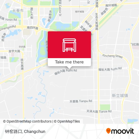 钟窑路口 map