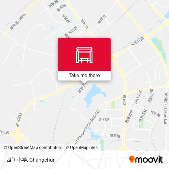 四间小学 map