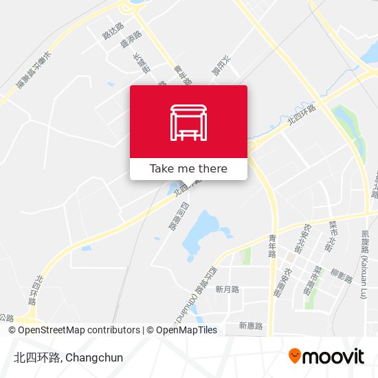 北四环路 map