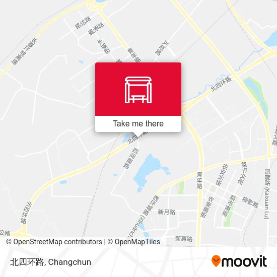 北四环路 map