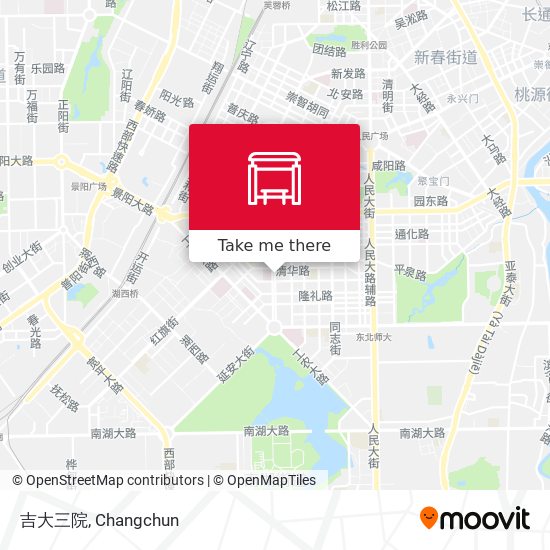 吉大三院 map