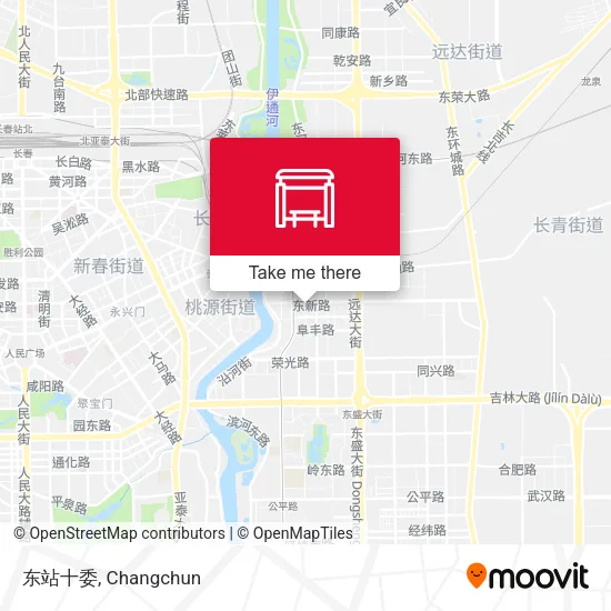 东站十委 map