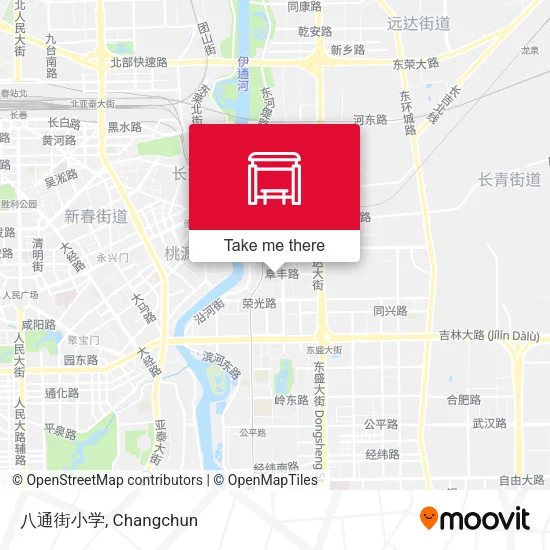 八通街小学 map