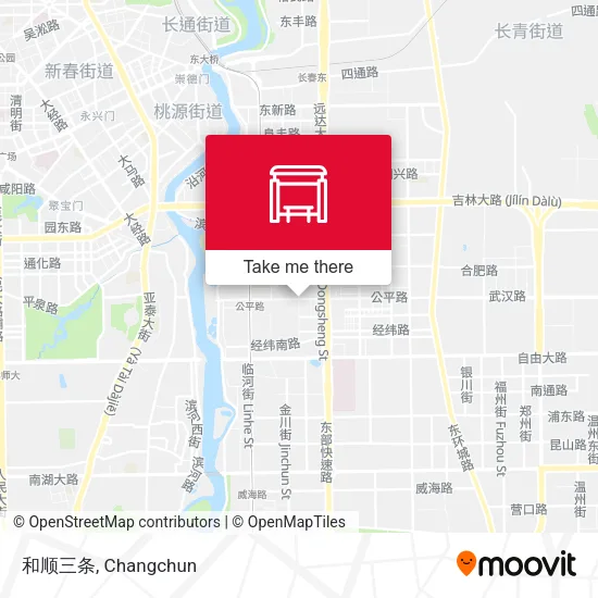 和顺三条 map