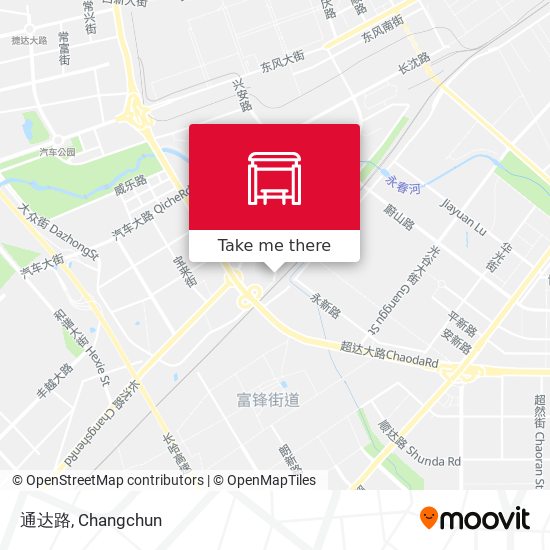 通达路 map