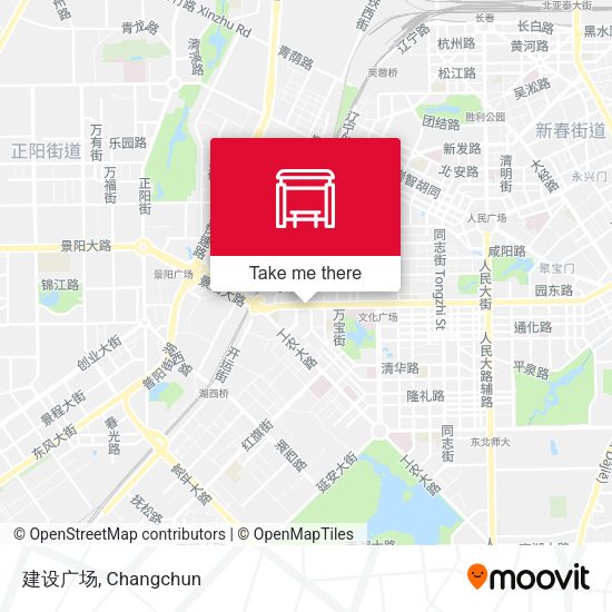 建设广场 map