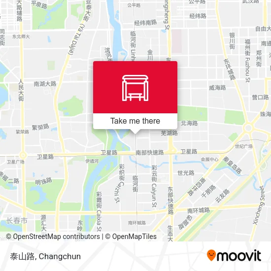 泰山路 map
