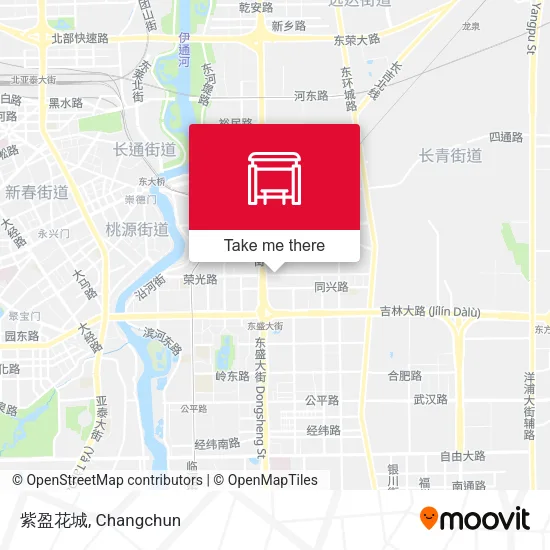 紫盈花城 map