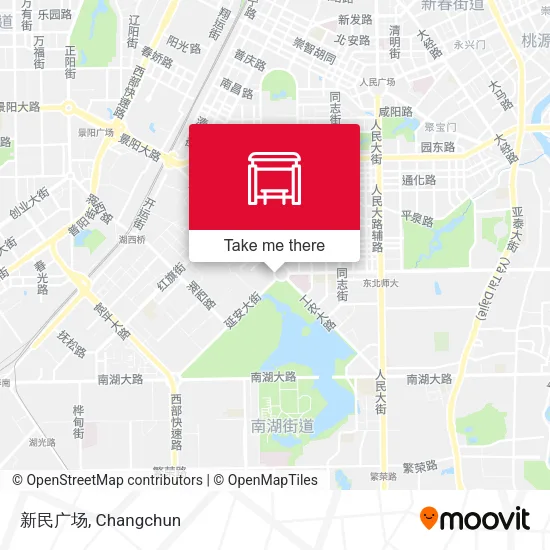 新民广场 map