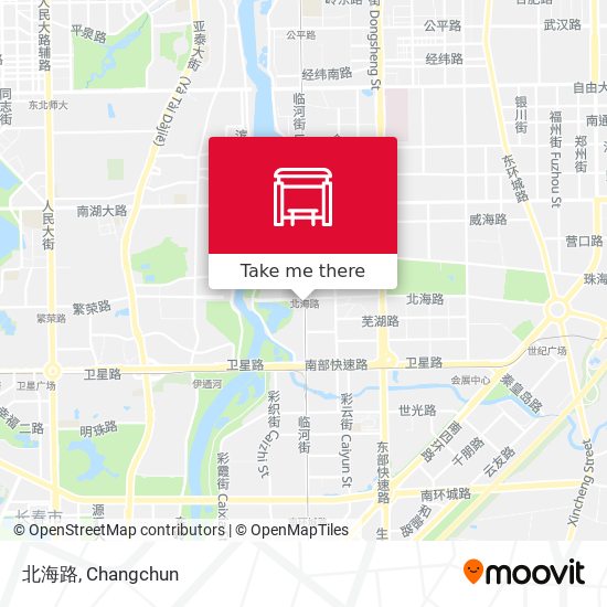 北海路 map
