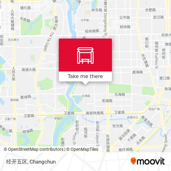 经开五区 map