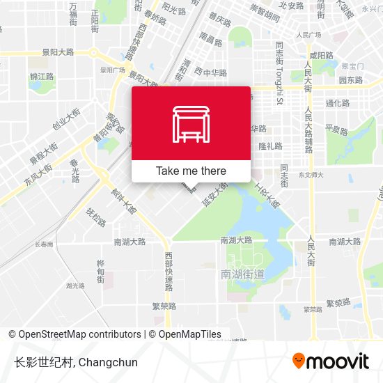 长影世纪村 map
