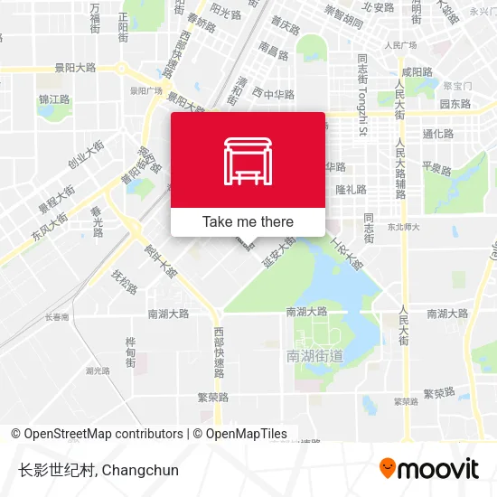 长影世纪村 map