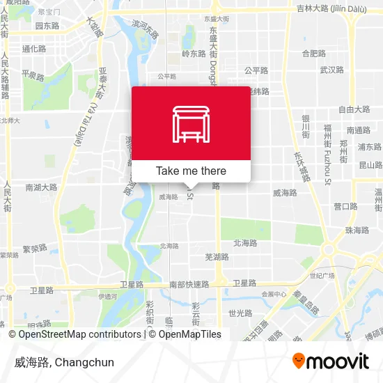威海路 map