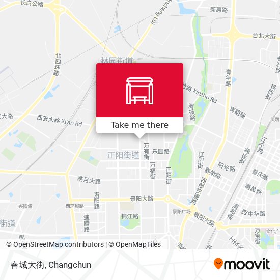 春城大街 map