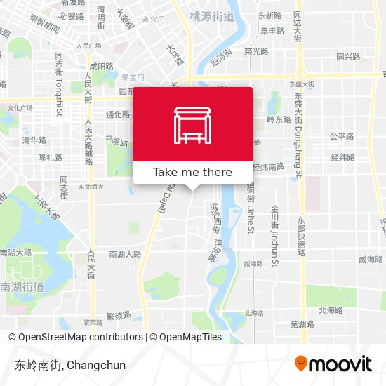东岭南街 map