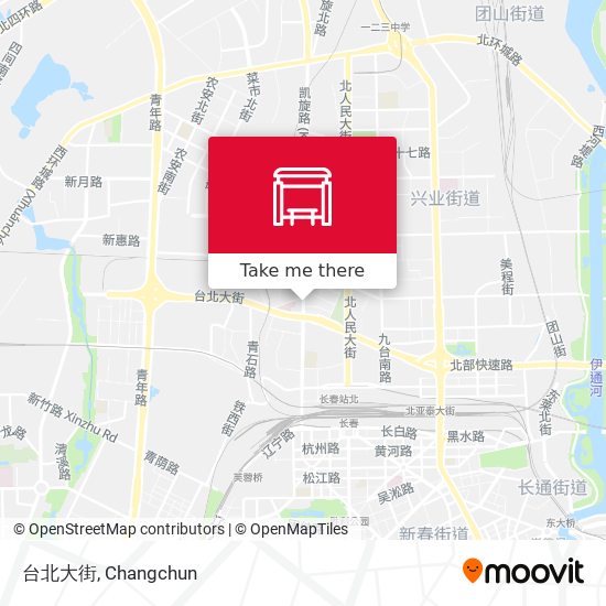台北大街 map