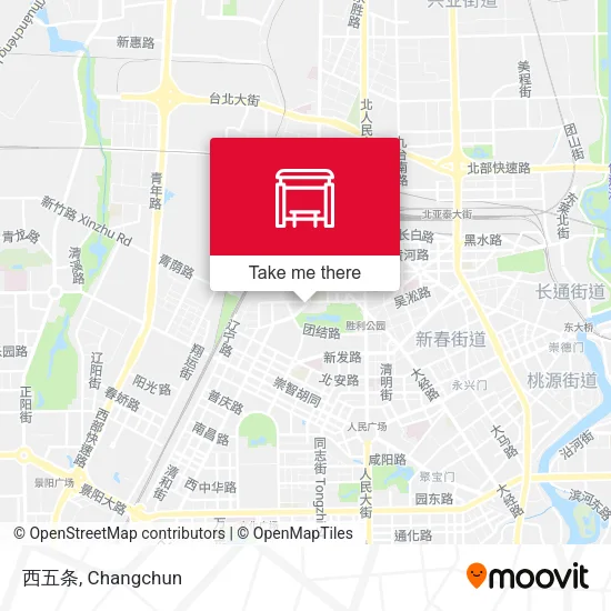 西五条 map